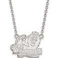 thumbnail image 1 of Sterling Silver S. Rh-P Logoart Old Dominion University Large Pendant With Necklace (18 X 23) Made In United States ss012odu-18, 1 of 5