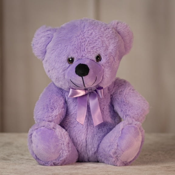 Lavender Bloom 9 Inch Teddy Bear Plush Colorama Plus Stuffed Animal Soft Toy