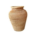 thumbnail image 2 of Rattan Vase Flower Pot Vases for Flowers Decor Holder Retro Rustic Woven Flower Basket Wicker Vase for Desktop Hotel Bedroom House Kitchen, 2 of 9