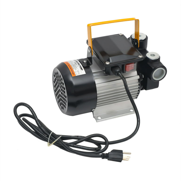 110v AC 16GPM Electric Oil Fuel Transfer Extractor Pump W/Nozzle