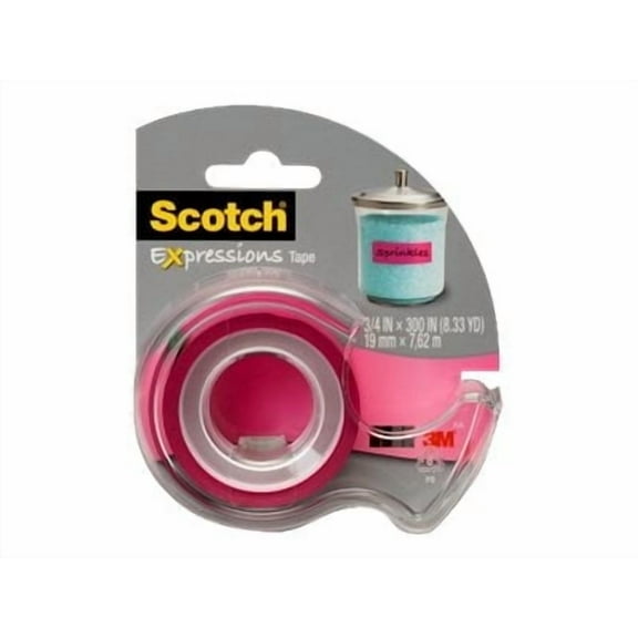 expressions tape pnk300" by scotch expressions mfrpartno c214-pnk-d