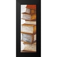 thumbnail image 2 of Atelier B Art Studio 7x14 Black Modern Framed Museum Art Print Titled - PILE OF BOOKS, 2 of 5
