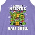 thumbnail image 2 of Teenage Muntant Ninja Turtle - Santas Helpers In A Half Shell - Toddler and Youth Girls A-line Dress, 2 of 4