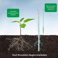 thumbnail image 4 of 6 Pack Electroculture Plant Stakes, 12 Inches Electroculture Copper Gardening Antenna, Copper Garden Stakes for Vegetable and Flower Gardens,Copper Coils for Gardening Using Atmospheric Ether Energy, 4 of 8