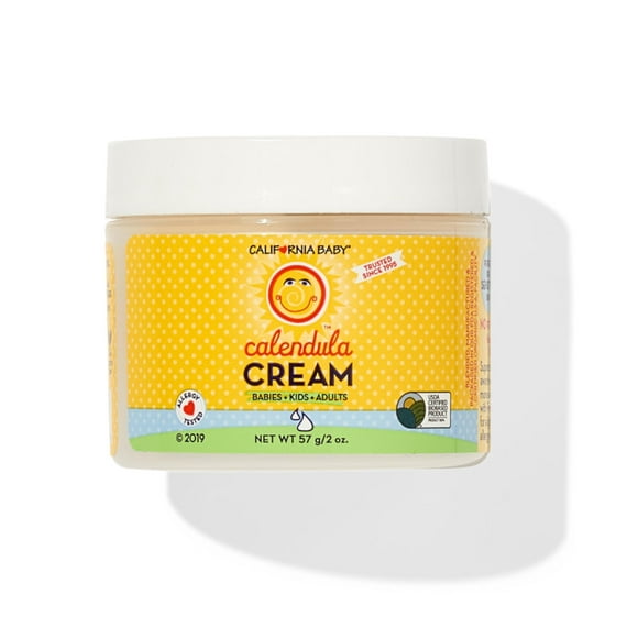 Crema facial para bebés California Baby Calendula 57 g con lavanda