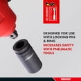thumbnail image 6 of Teng Tools 6 Point 3/4 Inch Drive SAE Deep Chrome Molybdenum Impact Sockets, 6 of 7