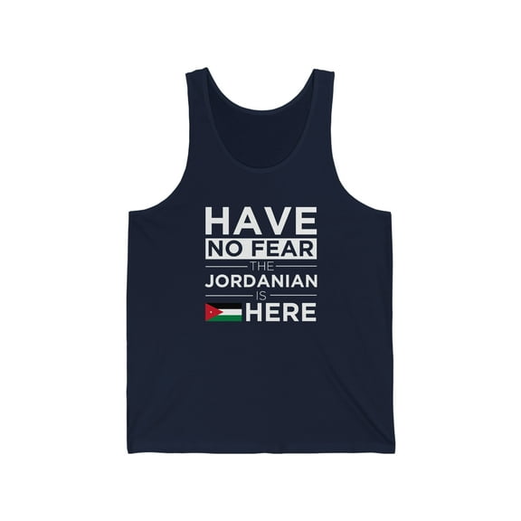 Have No Fear The Jordanian is here Jordan Pride Unisex Tank Top, XS-2XL