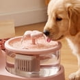 thumbnail image 4 of 2-IN-1 Cat Water Fountain with Food Bowl, Plastic Automatic Water Dispenser, Dual Design Pet Drinking Fountain for Cats Dogs Indoor Daily Drinking and Feeding, 4 of 4