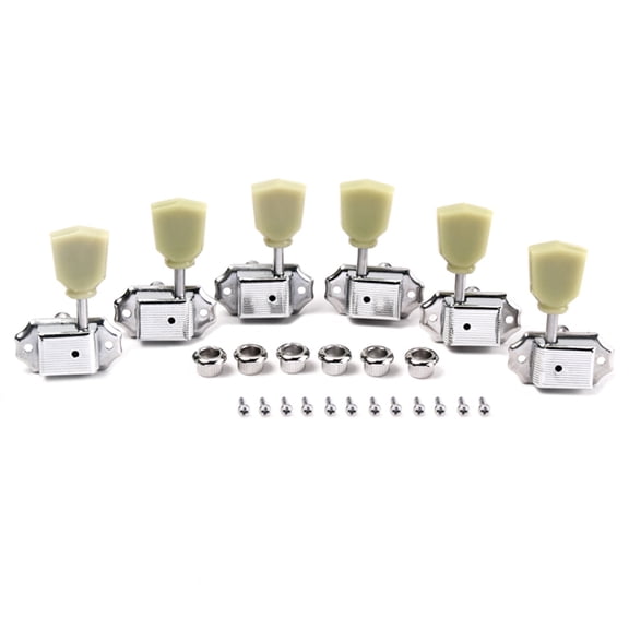 LOLIPPYY Multi-Color Metal Guitar Tuner Pegs Banjo Machine Tuning Keys for Guitar and Banjo Use