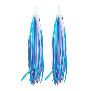 Mlurcu Bike Streamers Bike Tassels For Kids 1 Pair, Kids Bike Accessories Scooter Bicycle Tricycle Handlebar