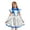 Silver-A, variant on CHICTRY Kids Girls Alien Robot Astronaut Dance Sets Metallic Cap Sleeve A Line Dress with Tentacle Silver-A 6