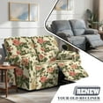 thumbnail image 5 of Yuyamidu Pink Rose Loveseat Recliner Covers 2 Seater Stretch Reclining Couch Covers with Pockets Washable Recliner Loveseat Slipcover for Living Room, 5 of 8