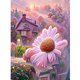 thumbnail image 2 of Cuadros Decorativos Dream Garden pintura al óleo por números Kit DIY pintura acrílica arte sin marco (H011) Ehuebsd embutido en tela, 2 of 9