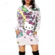 thumbnail image 5 of Sudadera con capucha de dibujos animados de HELLO KITTY para mujer, sudadera con capucha ajustada con gráficos de HELLO KITTY kawaii, camisetas unisex divertidas, sudaderas de anime para mujer, 5 of 5