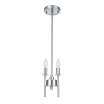 54392-BNK-Craftmade Lighting-Larrson - 2 Light Mini Pendant-Brushed Polished Nickel Finish