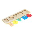 thumbnail image 3 of lionlar Grasp Board Color Matching Wood Shape Puzzles for Indoor Activities Birthday, 3 of 9