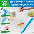 thumbnail image 2 of WQLPP-sac à Sandwich Réutilisable Lavable au Lave-Vaisselle, Lot de 10 Sacs Réutilisables en Silicone Extra Épais Étanches pour Bonbons, Collations, Céréales, Articles de Voyage, Organisation à Domicile, 2 of 4