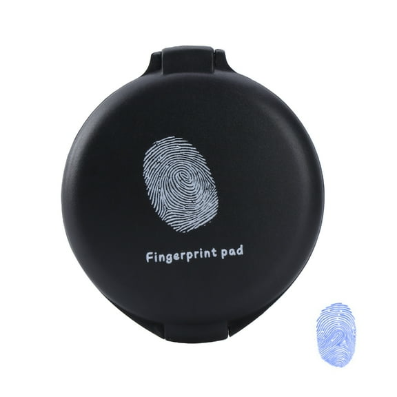 YIGZYCN Fingerprint Pad Stamp Fingerprint Thumbprint Ink Pad Fingerprint Ink Pad