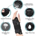thumbnail image 3 of Advanced Wrist Splint Wrist Brace19cm, Breathable Hand Brace Wrist Supports for Carpal Tunnel Pain Relief, Fractures and Sprains, Arthritis, Tendoniti, 3 of 5