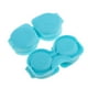thumbnail image 4 of 10pcs / Estuches de Caja de Inferior forma forma forma con Tapa Abatible - Azul Macarena  Caja de la lente de contacto, 4 of 7