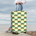 thumbnail image 5 of Salouo Turtle On Skateboard Pattern Travel Dust-proof Suitcase Cover, Softside Suitcase Protector Luggage Cover Protector for 18-32inch ,Not Included Suitcase, 5 of 8