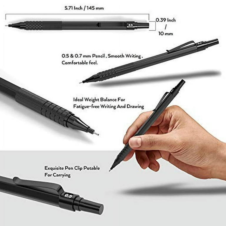 Le Pen Technical Drawing Set 4/Pkg-.05mm, .1mm, .5mm, .8mm Black, 1 count -  Kroger