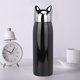thumbnail image 2 of Elegante termo de acero inoxidable con agarre de silicona, color negro, de 300 ml, 2 of 8