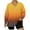 Yellow, variant on Sweatshirt for Women Tie Dye Sweatshirt Plus Size Tops Casual Long Sleeve Oversize Pullover Bronze XXXXL