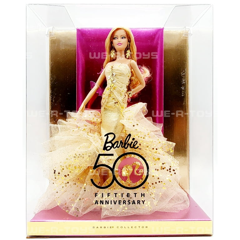 Barbie 50th Anniversary Glamour Doll 2008 Mattel N4981 NEW