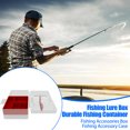thumbnail image 1 of Visland Fishing Lure Box with Portable Handle Double Layers Multi-Compartments Transparent Waterproof Fishing Baits Small Accessories Organizer Case Fishing Supplies, 1 of 7