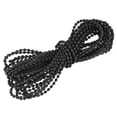 thumbnail image 1 of Unique Bargains Chaîne Perlée de 10 Yards pour Stores à Rouleau, Cordon pour Pièces de Réparation de Fenêtre, Noir, 1 of 5