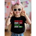 thumbnail image 5 of MAWOTEA Happy New Year & Christmas Family T-Shirt for Kids,100% Cotton Made Comfy Fabric,New Year's T-shirt, 5 of 5