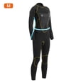 thumbnail image 3 of SLINX Traje de neopreno para mujer de 5 mm con siesta suave interior elástica que mantiene el calor para bucear y pescar submarina(M), 3 of 10