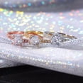 thumbnail image 7 of K-KED 925 Sterling Silver Rings Womens Simulation Diamond Engagement Ring sz 5-11-8-Silver, 7 of 7