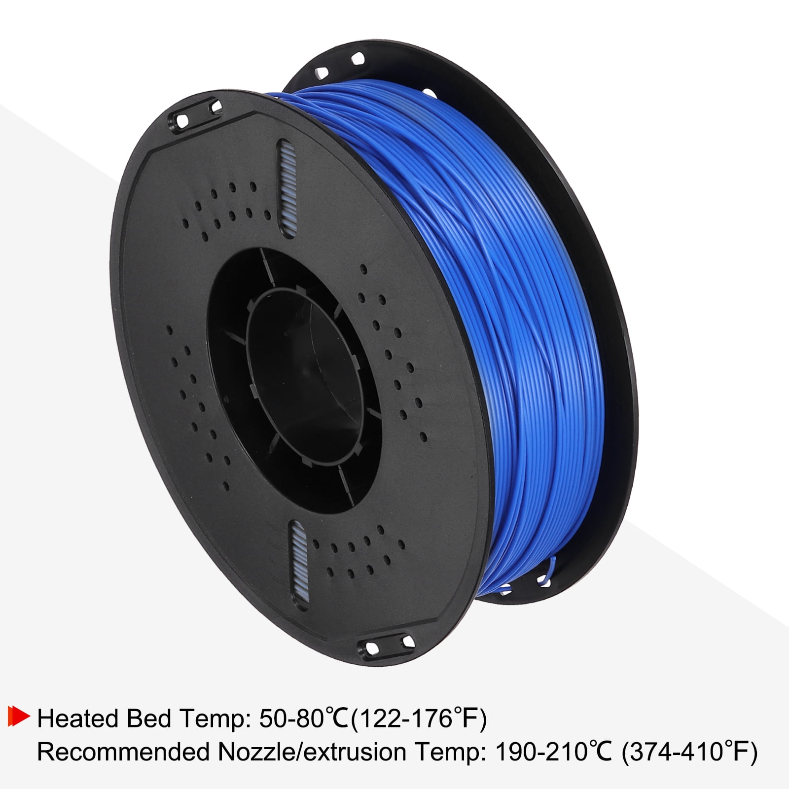3D Printer Filament 1.75mm PLA Filaments Accuracy +/- 0.05mm Blue