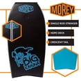 thumbnail image 4 of Morey Big Kahuna 44" Bodyboard - Black / Light Blue / White, 4 of 7