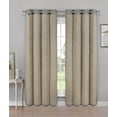 thumbnail image 2 of Brielle Casablanca Solid Room Darkening Grommet Single Curtain Panel, 2 of 3