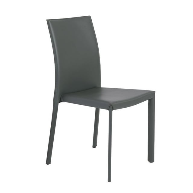 Eurostyle Hasina Chaise d'Appoint Empilable en Gris