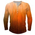 thumbnail image 4 of FAIWAD Plus Size Tops for Men Long Sleeve Button Pullover Casual Slim Comfy Basic Stretch Workout Shirts, 4 of 4