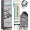 thumbnail image 1 of Crema colorante plateada para el cabello con fórmula suave y cobertura total de canas, permanente para todo tipo de cabello., 1 of 5
