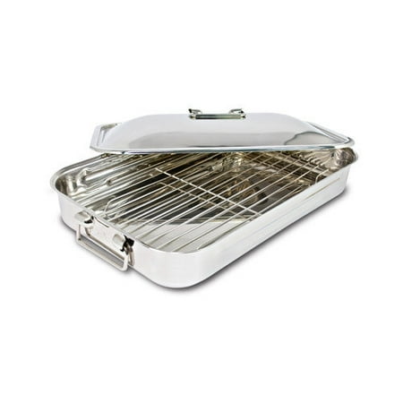 Cuisinox 16'' Covered Roaster with Rack