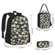 thumbnail image 2 of Disketp Flowers Mochila Estampada de Gran Capacidad con Lonchera y Estuche, Set de 3 Piezas para Estudiantes, 2 of 7