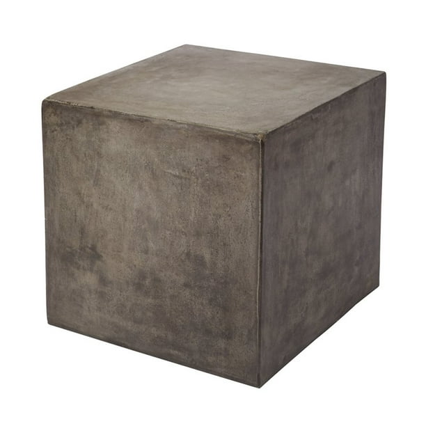 Dimond Home 157-008 Table Cube en Béton, 20" x 20" x 20"')
