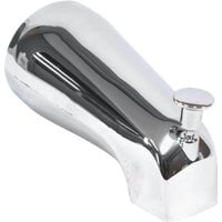 US Hardware P-526C Bathtub Spout with Diverter Plastic Chrome