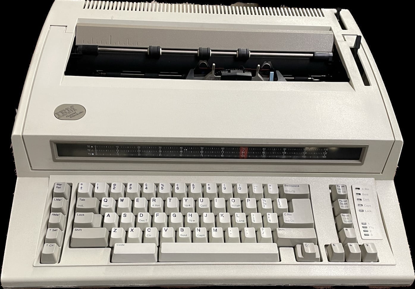 Restored IBM Personal Wheelwriter (Refurbished)