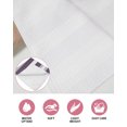 thumbnail image 6 of Purple Grey Stripe Kitchen Dish Towels for Drying Dishes Set of 4, Minimalist Farmhouse Striped Waffle Weave Microfiber Hand Tea Bathroom Towels Quick Dry & Absorbent Towel 12x12, 6 of 7