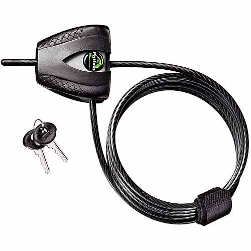 Master Lock Cable Bike Lock 8417D Python? Adjustable, 6ft (1.8m) Long x