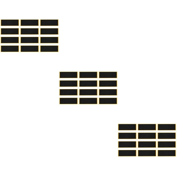 MERRYHAPY Fingerboard Grip Tape Black Nonslip Accessories 36 Pieces for Skateboard Mini Board Decoration