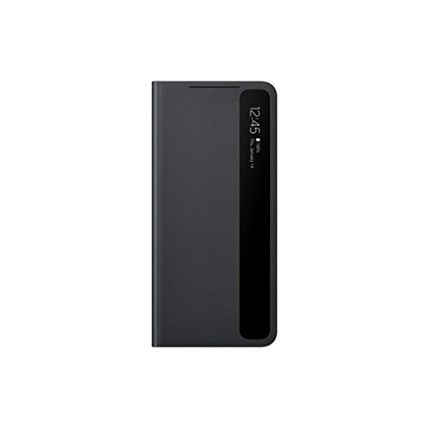 Funda Samsung Galaxy S21 Ultra, S-View Flip Cover - Negro (V