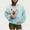 Light Blue, variant on NMMUED Pet Carrier Hoodie Oversized Hoodie Cat Hoodie with Pouch Loose Sweatshirts for Women Hoodie with Dog Pouch Plain Hoodies for Women Sweatshirt with Cat Pouch Beige L